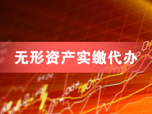 凤阳无形资产实缴资本代办